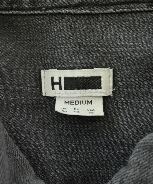 H BEAUTY&YOUTH（エイチビューティーアンドユース）カジュアルシャツ グレー サイズ:M メンズ/2200671555023