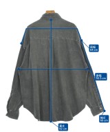 H BEAUTY&YOUTH（エイチビューティーアンドユース）カジュアルシャツ グレー サイズ:M メンズ/2200671555023