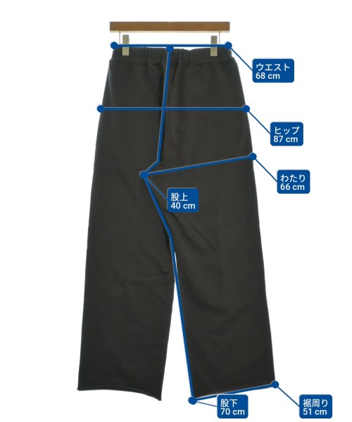 H BEAUTY&YOUTH（エイチビューティーアンドユース）スウェットパンツ グレー サイズ:44(S位) メンズ/2200733454042