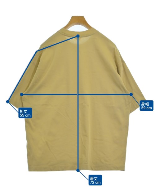H BEAUTY&YOUTH（エイチビューティーアンドユース）Tシャツ・カットソー ベージュ サイズ:S メンズ/2200722761014