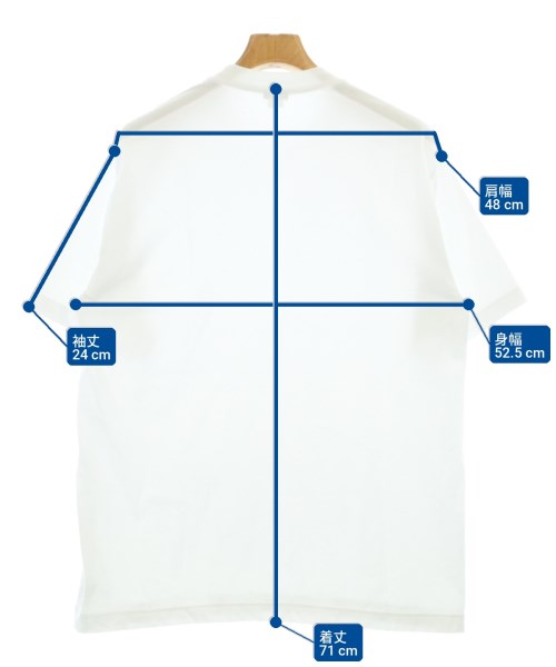 H BEAUTY&YOUTH（エイチビューティーアンドユース）Tシャツ・カットソー 白 サイズ:46(M位) メンズ/2200716565062