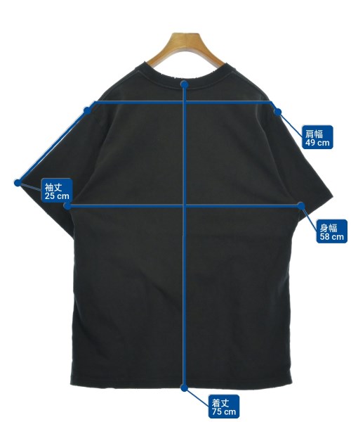 H BEAUTY&YOUTH（エイチビューティーアンドユース）Tシャツ・カットソー 黒 サイズ:-(XL位) メンズ/2200724978120