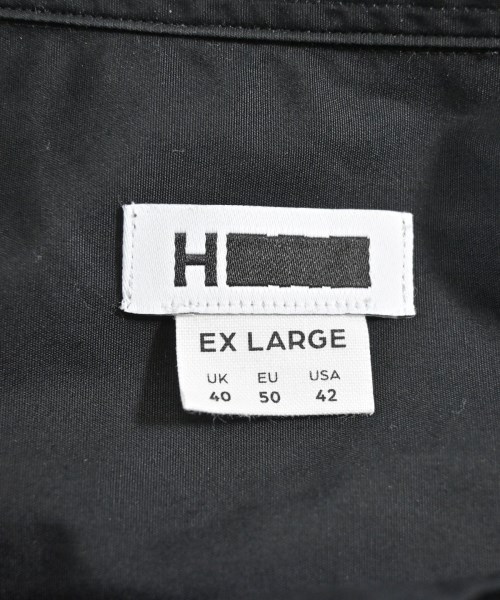 H BEAUTY&YOUTH（エイチビューティーアンドユース）カジュアルシャツ 黒 サイズ:XL メンズ/2200685132036