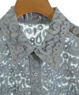 H BEAUTY&YOUTH（エイチビューティーアンドユース）カジュアルシャツ 青 サイズ:38(M位) レディース/2200622301099