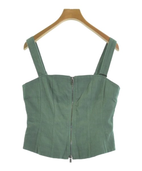 H BEAUTY&YOUTH（エイチビューティーアンドユース）ベスト 緑 サイズ:M レディース/2200621529302