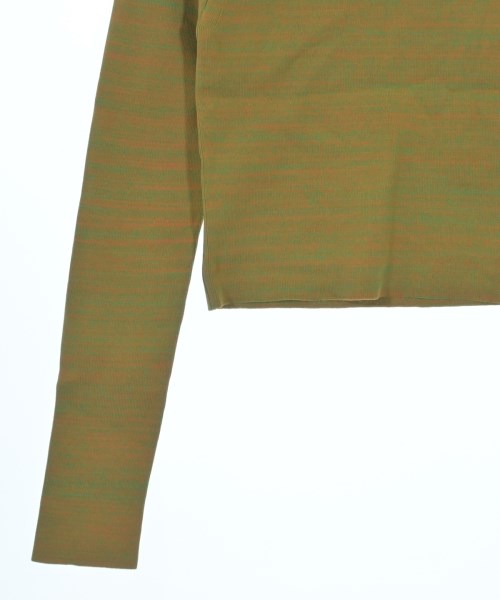 H BEAUTY&YOUTH（エイチビューティーアンドユース）ニット・セーター カーキ サイズ:-(M位) レディース/2200641278051