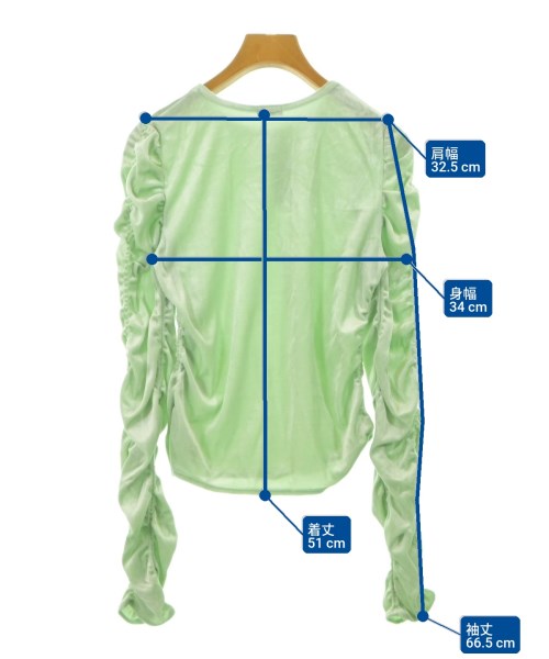 H BEAUTY&YOUTH（エイチビューティーアンドユース）Tシャツ・カットソー 緑 サイズ:-(M位) レディース/2200610964695