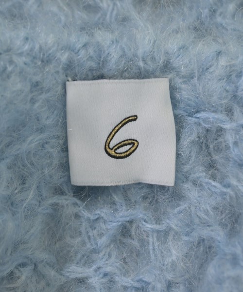 6(ROKU)（ロク）ニット・セーター 青 サイズ:F レディース/2200611117038