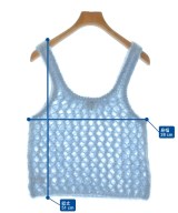 6(ROKU)（ロク）ニット・セーター 青 サイズ:F レディース/2200611117038