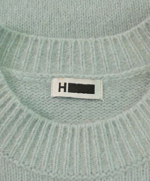 H BEAUTY&YOUTH（エイチビューティーアンドユース）ニット・セーター 青 サイズ:-(L位) レディース/2200643210202