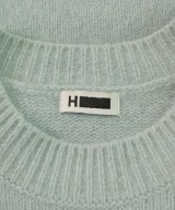 H BEAUTY&YOUTH（エイチビューティーアンドユース）ニット・セーター 青 サイズ:-(L位) レディース/2200643210202