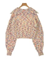 H BEAUTY&YOUTH（エイチビューティーアンドユース）ニット・セーター ピンク サイズ:-(L位) レディース/2200632712038