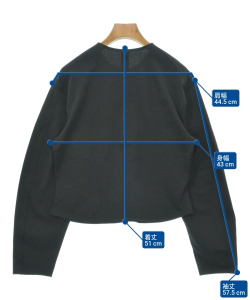 H BEAUTY&YOUTH（エイチビューティーアンドユース）Tシャツ・カットソー 黒 サイズ:-(M位) レディース/2200623149171