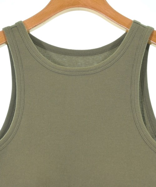 H BEAUTY&YOUTH（エイチビューティーアンドユース）タンクトップ カーキ サイズ:-(S位) レディース/2200598594877