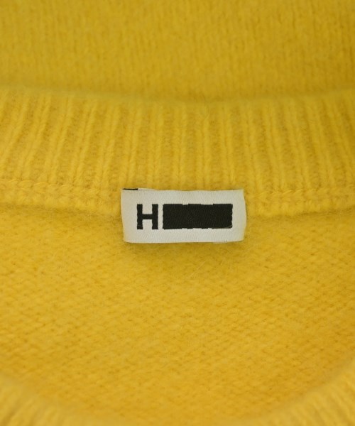 H BEAUTY&YOUTH（エイチビューティーアンドユース）ニット・セーター 黄 サイズ:F レディース/2200624387121