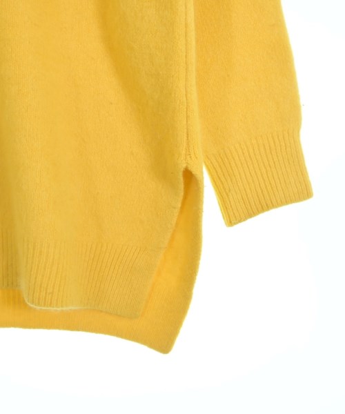 H BEAUTY&YOUTH（エイチビューティーアンドユース）ニット・セーター 黄 サイズ:F レディース/2200624387121