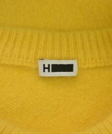 H BEAUTY&YOUTH（エイチビューティーアンドユース）ニット・セーター 黄 サイズ:F レディース/2200624387121