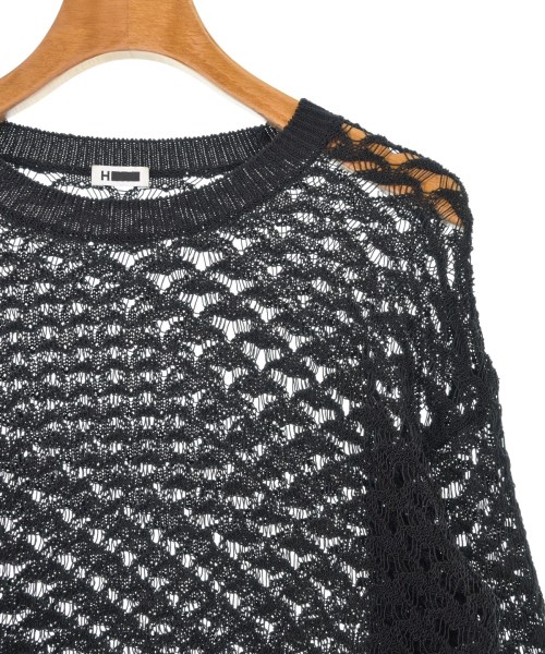 H BEAUTY&YOUTH（エイチビューティーアンドユース）ニット・セーター 黒 サイズ:-(XL位) レディース/2200624459040