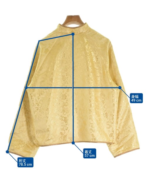 H BEAUTY&YOUTH（エイチビューティーアンドユース）その他 黄 サイズ:M レディース/2200616966013