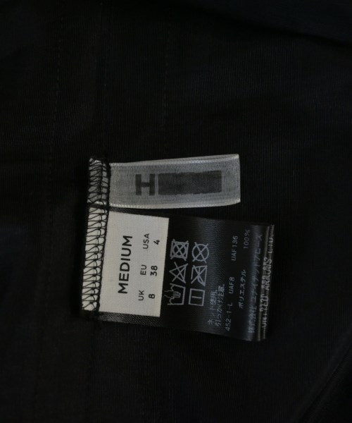 H BEAUTY&YOUTH（エイチビューティーアンドユース）ワンピース 黒 サイズ:38(M位) レディース/2200616646076