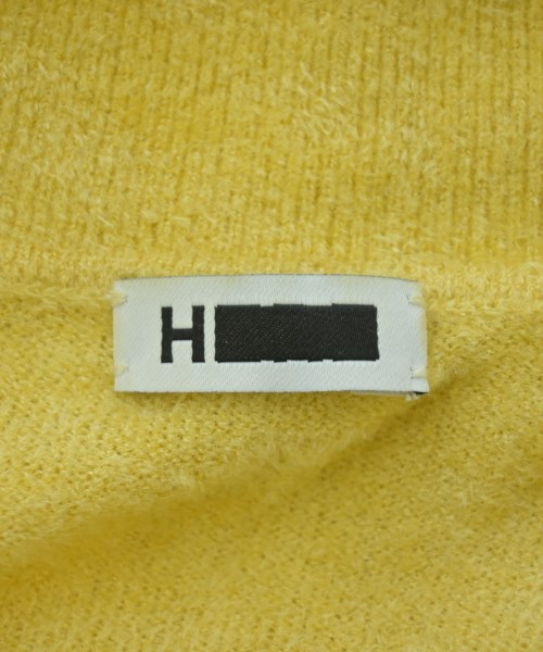 H BEAUTY&YOUTH（エイチビューティーアンドユース）ニット・セーター 黄 サイズ:-(S位) レディース/2200628769060