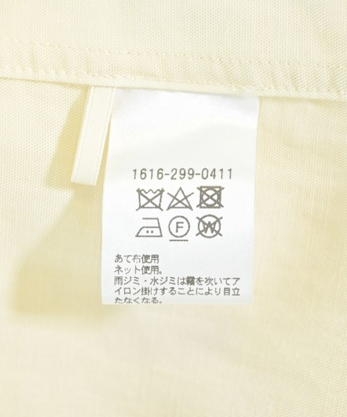 H BEAUTY&YOUTH（エイチビューティーアンドユース）ブラウス 黄 サイズ:F レディース/2200629482081