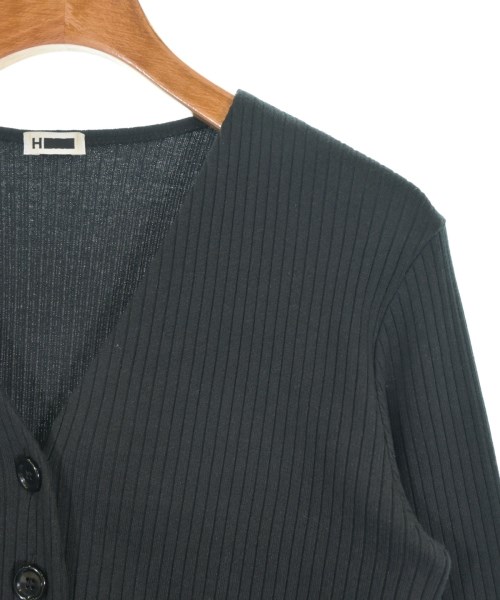 H BEAUTY&YOUTH（エイチビューティーアンドユース）カーディガン 黒 サイズ:-(S位) レディース/2200616515143