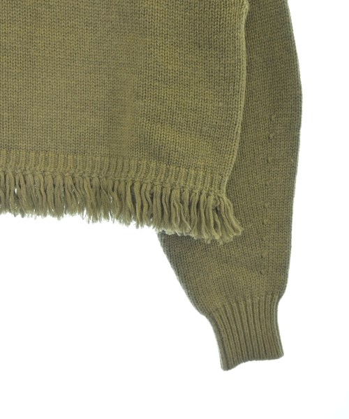 H BEAUTY&YOUTH（エイチビューティーアンドユース）ニット・セーター カーキ サイズ:-(M位) レディース/2200633114015