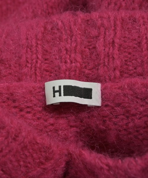 H BEAUTY&YOUTH（エイチビューティーアンドユース）ニット・セーター ピンク サイズ:F レディース/2200590237307