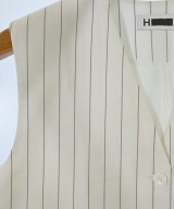 H BEAUTY&YOUTH（エイチビューティーアンドユース）ベスト 白 サイズ:-(M位) レディース/2200604534057