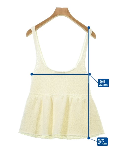 BEAUTY&YOUTH UNITED ARROWS（ビューティーアンドユースユナイテッドアローズ）ベスト 白 サイズ:F レディース/2200615516042