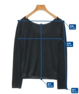 H BEAUTY&YOUTH（エイチビューティーアンドユース）Tシャツ・カットソー 黒 サイズ:36(S位) レディース/2200619359072