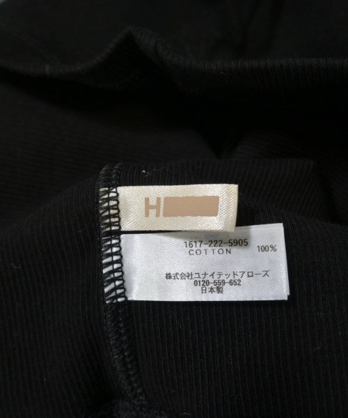 H BEAUTY&YOUTH（エイチビューティーアンドユース）タンクトップ 黒 サイズ:-(XS位) レディース/2200613235105