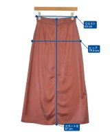 H BEAUTY&YOUTH（エイチビューティーアンドユース）ロング・マキシ丈スカート 赤 サイズ:38(M位) レディース/2200621232080