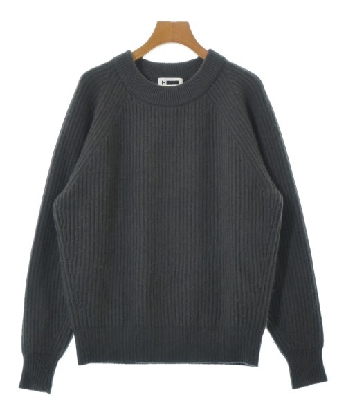 H BEAUTY&YOUTH(エイチビューティーアンドユース)ニット・セーター グレー サイズ:S/2200672911033