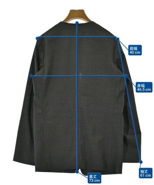 H BEAUTY&YOUTH（エイチビューティーアンドユース）カジュアルジャケット グレー サイズ:M レディース/2200675882019