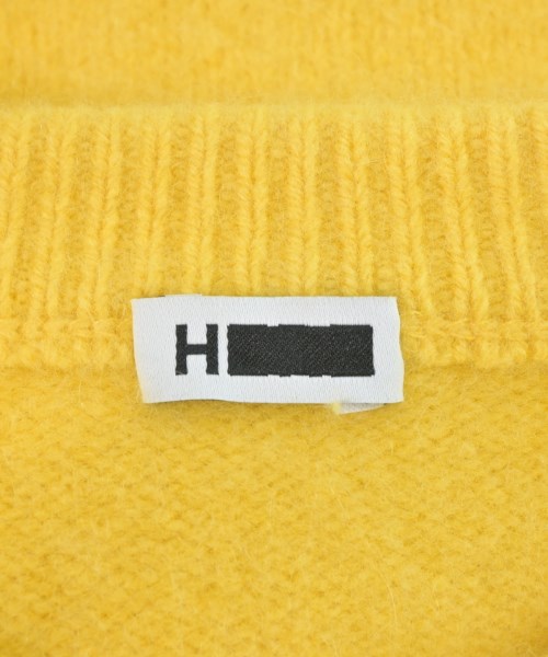 H BEAUTY&YOUTH（エイチビューティーアンドユース）ニット・セーター 黄 サイズ:F レディース/2200686280033