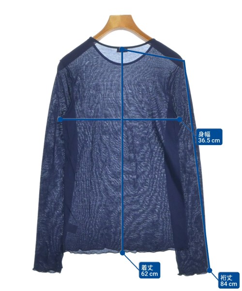 H BEAUTY&YOUTH（エイチビューティーアンドユース）Tシャツ・カットソー 紺 サイズ:-(M位) レディース/2200690417425