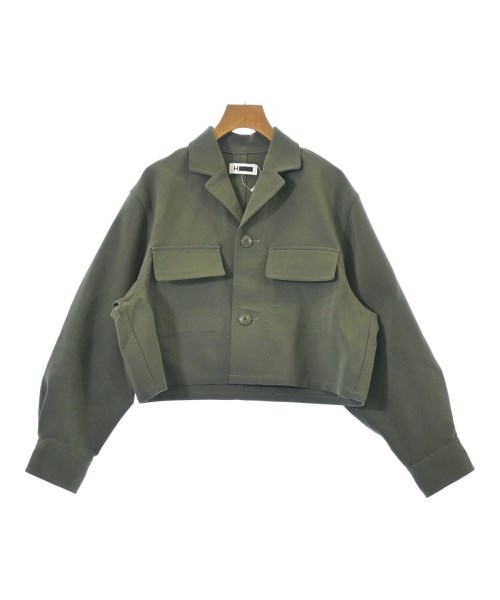 H BEAUTY&YOUTH(エイチビューティーアンドユース)ブルゾン カーキ サイズ:S/2200698444027