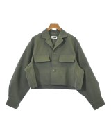H BEAUTY&YOUTH（エイチビューティーアンドユース）ブルゾン カーキ サイズ:S レディース/2200698444027