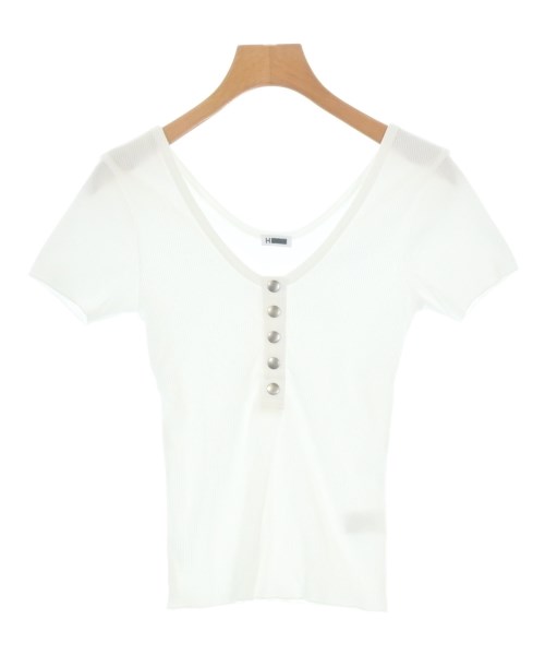 H BEAUTY&YOUTH(エイチビューティーアンドユース)Tシャツ・カットソー 白 サイズ:-(XS位)/2200697572097