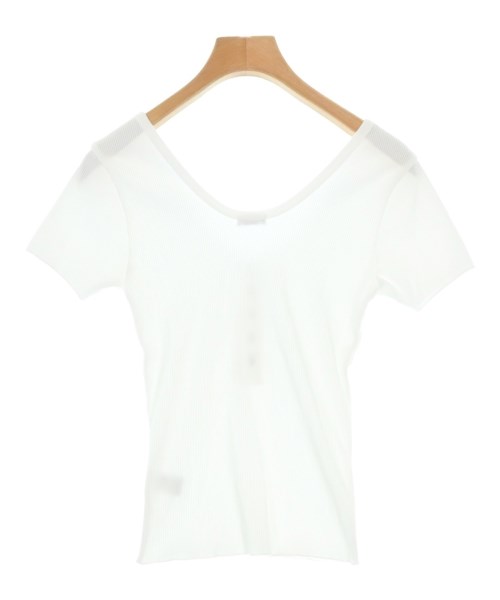 H BEAUTY&YOUTH（エイチビューティーアンドユース）Tシャツ・カットソー 白 サイズ:-(XS位) レディース/2200697572097