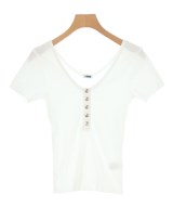 H BEAUTY&YOUTH（エイチビューティーアンドユース）Tシャツ・カットソー 白 サイズ:-(XS位) レディース/2200697572097
