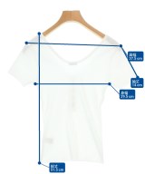 H BEAUTY&YOUTH（エイチビューティーアンドユース）Tシャツ・カットソー 白 サイズ:-(XS位) レディース/2200697572097