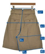 H BEAUTY&YOUTH（エイチビューティーアンドユース）ショートパンツ ベージュ サイズ:M レディース/2200702062070