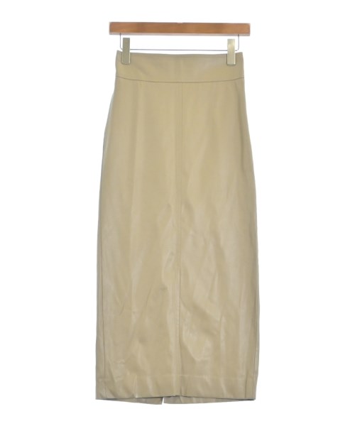 H BEAUTY&YOUTH(エイチビューティーアンドユース)ロング・マキシ丈スカート ベージュ サイズ:36(S位)/2200654274026