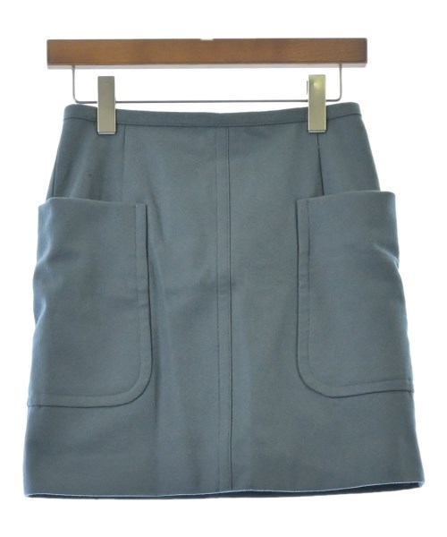 H BEAUTY&YOUTH(エイチビューティーアンドユース)ミニスカート 青 サイズ:M/2200655706045