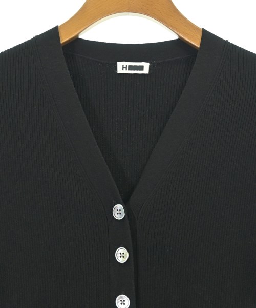 H BEAUTY&YOUTH（エイチビューティーアンドユース）カーディガン 黒 サイズ:-(M位) レディース/2200656557011