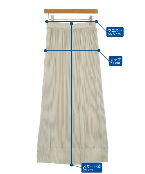 H BEAUTY&YOUTH（エイチビューティーアンドユース）ロング・マキシ丈スカート グレー サイズ:36(S位) レディース/2200646333809