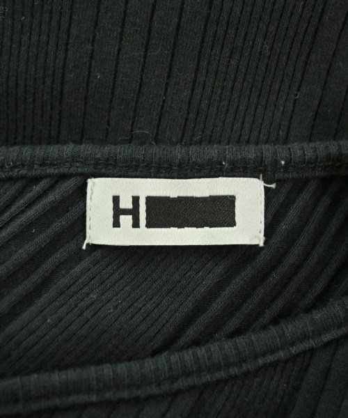 H BEAUTY&YOUTH（エイチビューティーアンドユース）Tシャツ・カットソー 黒 サイズ:-(XS位) レディース/2200643704299